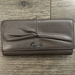 Coach leather wallet